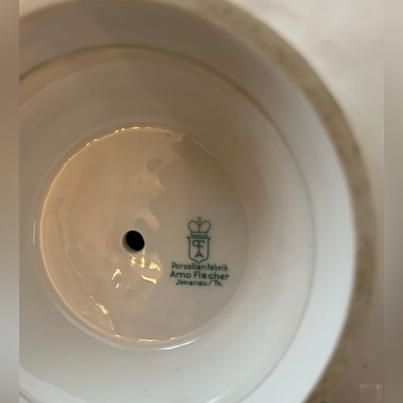 VTG German Brew Pub Cigar Ashtray Porcelain - Picture 9 of 10